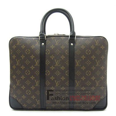Louis Vuitton monogram macassar canvas Porte-Documents Voyage M40225