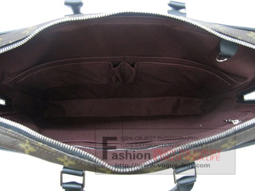 Louis Vuitton monogram macassar canvas Porte-Documents Voyage M40225