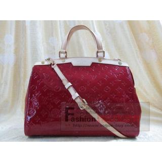 Louis Vuitton replica monogram vernis Brea GM M91616 (pomme damour)