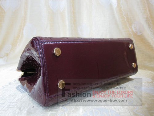 Louis Vuitton replica monogram vernis Brea MM M91690 (rouge fauviste)
