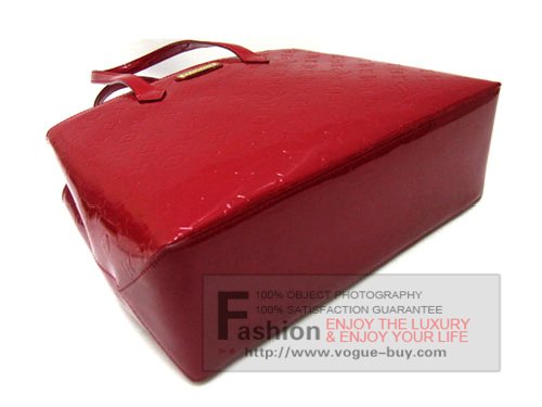 Louis Vuitton replica monogram vernis Wilshire GM M91649 (pomme damour)