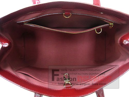 Louis Vuitton replica monogram vernis Wilshire GM M91649 (pomme damour)
