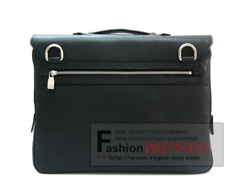 Louis Vuitton replica Taiga Leather Vassili PM M32640(boreal)