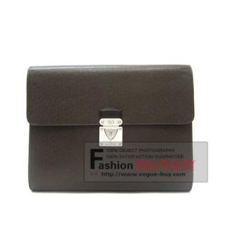 Louis Vuitton replica Taiga Leather Minuto portfolio M31068 (grizzli)