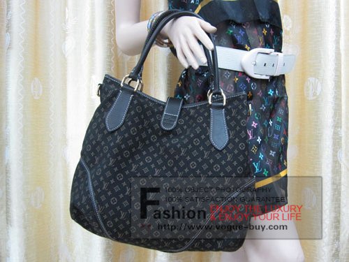 Louis Vuitton replica Monogram Idylle canvas Elégie M56696 (fusain)