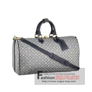 Louis Vuitton replica Monogram Idylle canvas Speedy Voyage 45 M56706 (encre)
