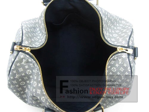 Louis Vuitton replica Monogram Idylle canvas Speedy Voyage 45 M56706 (encre)