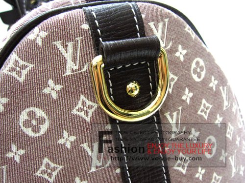 Louis Vuitton replica Monogram Idylle canvas Speedy Voyage 45 M56707 (sepia)