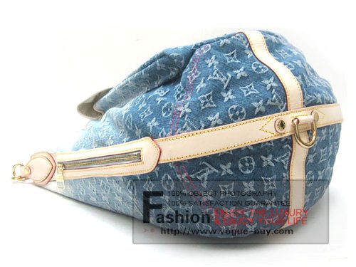 Louis Vuitton replica monogram denim sunburst PM M93184 (blue)