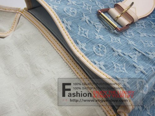 Louis Vuitton replica monogram denim sunburst PM M93184 (blue)