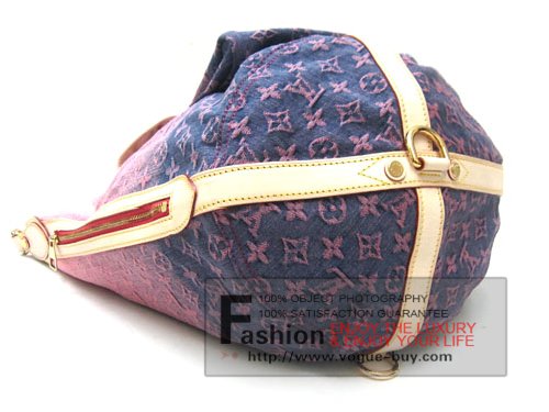 Louis Vuitton replica monogram denim sunburst PM M93184A (Pink)