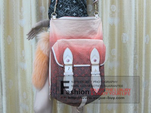 Louis Vuitton replica monogram denim Sunburst GM M93186A (orange)