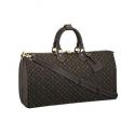 Louis Vuitton replica Monogram Idylle canvas Speedy Voyage 45 M56705 (fusain)