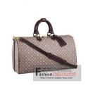 Louis Vuitton replica Monogram Idylle canvas Speedy Voyage 45 M56707 (sepia)