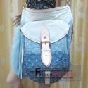 Louis Vuitton replica monogram denim sunburst PM M93184 (blue)