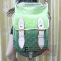 Louis Vuitton replica monogram denim Sunburst GM M93186B (green)
