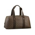 Louis Vuitton replica Damier Ebene Canvas Weekender Beaubourg MM N41138
