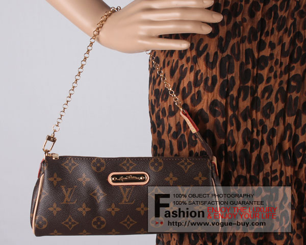 Louis Vuitton replica monogram canvas Eva clutch M95567