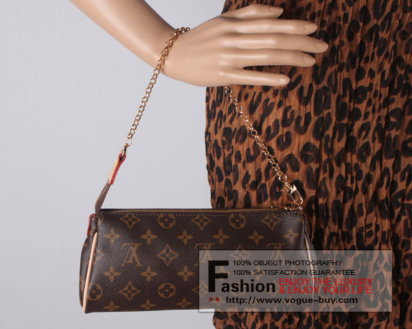 Louis Vuitton replica monogram canvas Eva clutch M95567