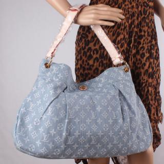 Louis Vuitton replica monogram denim Daily PM M40495(bleu clair)