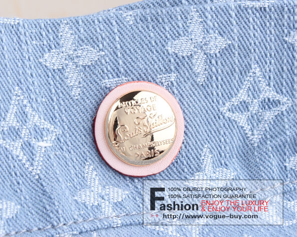 Louis Vuitton replica monogram denim Daily PM M40495(bleu clair)