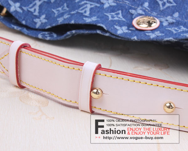 Louis Vuitton replica monogram denim Daily PM M40494(dark blue)