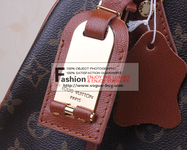 Louis Vuitton replica Monogram Blocks Zipped Tote M40503(bordeaux)