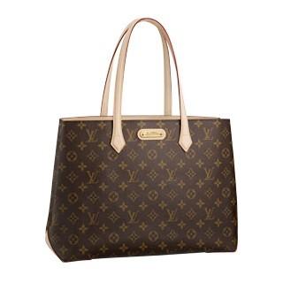 Louis Vuitton replica monogram canvas Wilshire MM M45644